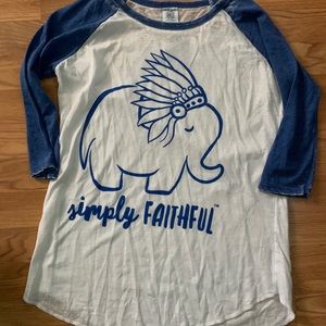 Simply faithful tee